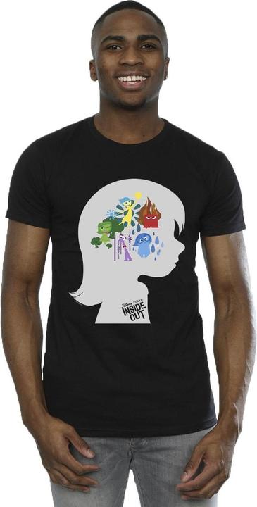 Immagine prodotto Disney Inside Out Head Silhouette Maglietta Uomo (M)