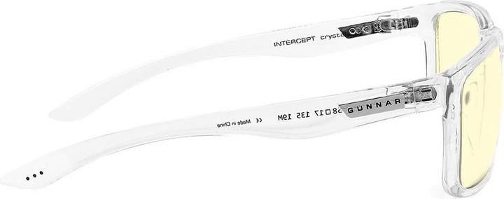 Produktbild Gunnar Gaming Brille Intercept Crystal Amber