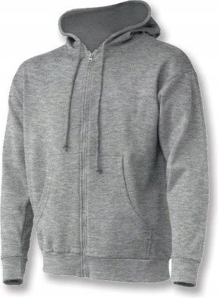 Actual product image Stalco Hoodie with hood is grey xxxl s (XXL)