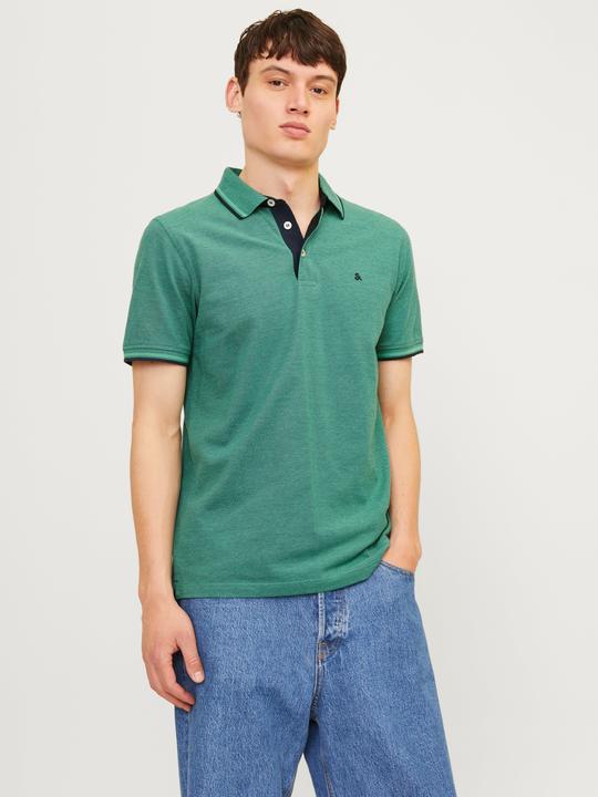 Produktbild Jack & Jones Einfarbig Polo T-shirt T-shirt (M)