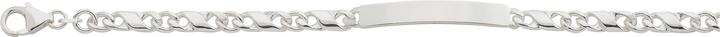 Produktbild Bijou Classic ID-Bracelet 8er-Kette 19 cm (19 cm, Silber)