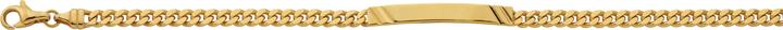 Produktbild Bijou Classic ID-Bracelet Panzer 19 cm (19 cm, Gold)