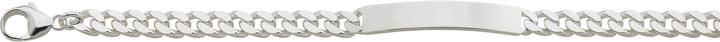 Immagine prodotto Bijou Classic ID-Bracelet Panzer 19 cm (19 cm, Argento)