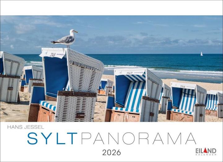 Immagine prodotto Sylt Panorama Postkartenkalender 2026 - Hans Jessel (Copertina rigida, Tedesco)