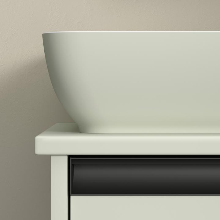 Produktbild Duravit Sivida Aufsatzwaschtisch, eckig, 300x300mm, ohne Hahnloch, ohne Überlauf (300 mm, 300 mm)