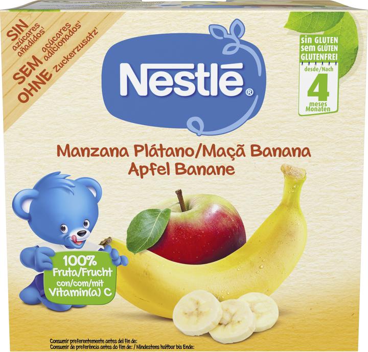 Immagine prodotto Nestlé Composta di mele e banane, dopo 4 mesi (433 g)