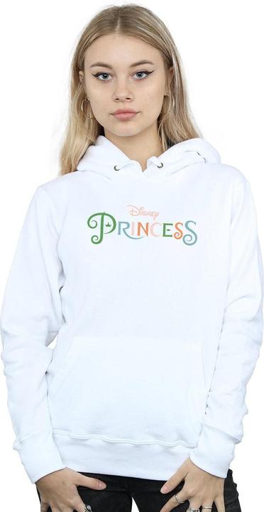 Immagine prodotto Disney Princess Colour Logo Felpa con Cappuccio Donna (M)