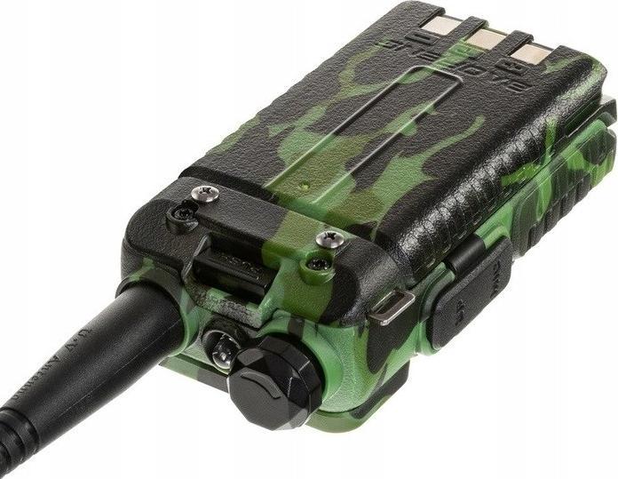 Actual product image Baofeng UV-5R HTQ Camo WALKIE-TALKIE