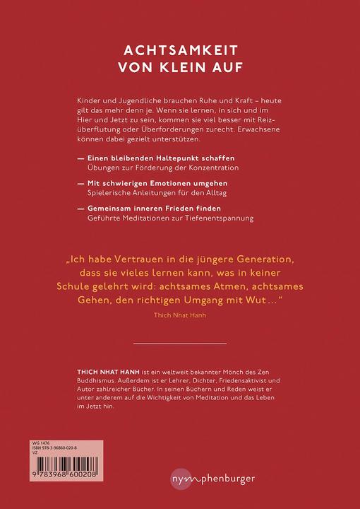 Produktbild Achtsamkeit mit Kindern (Deutsch, Thich Nhat Hanh, 2022)