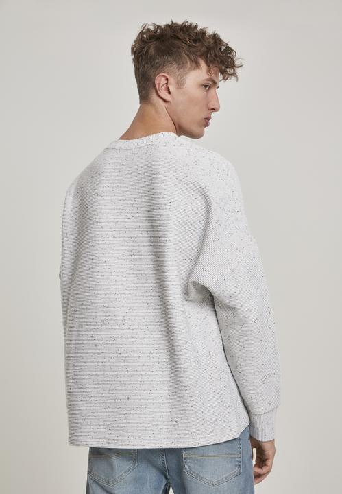 Actual product image Urban Classics Cut On Sleeve Naps Interlock Crew (S)