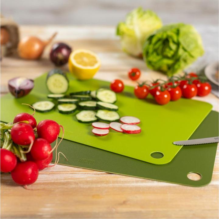 Actual product image Kuhn Rikon Cutting boards set 2 pcs green