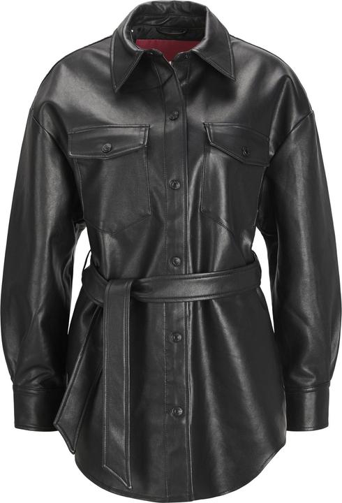 Actual product image JJXX JXLuna Faux Leather Overshirt (S)