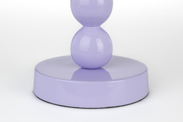 Actual product image Zuiver Candle Holder Bubbles One Shiny Purple (10 x 10 x 26 cm)