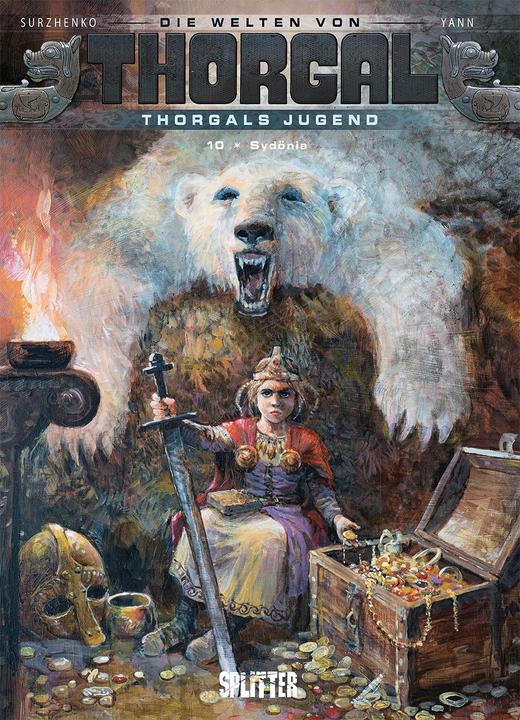 Actual product image Die Welten von Thorgal - Thorgals Jugend. Band 10 (German, Roman Yann, Surzhenko, 2023)
