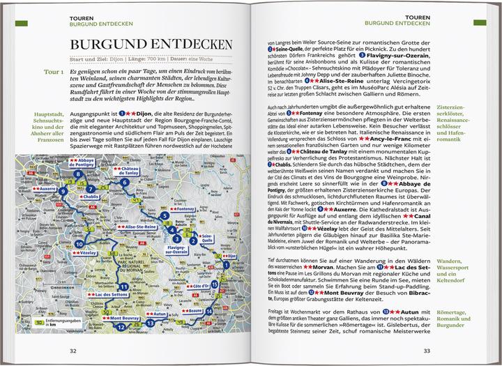 Produktbild Reiseführer Burgund (Deutsch, Dr. Madeleine Reincke, Susanne Feess, Klaus Simon, 2024)