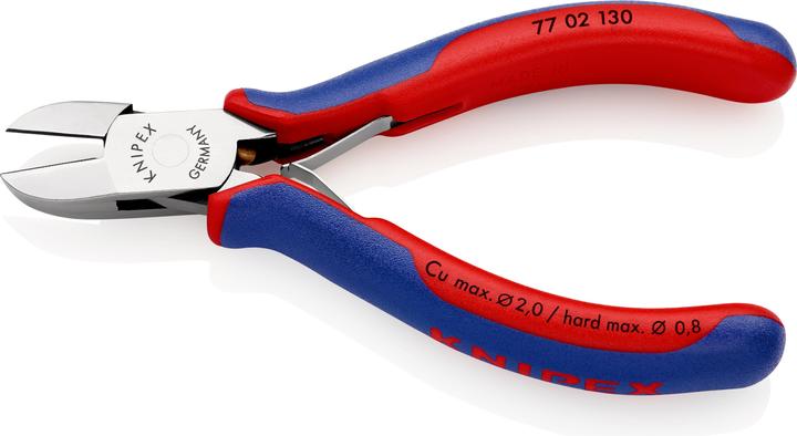 Productafbeelding Knipex Elektronische zijsnijders 77 02 130 (130 mm)