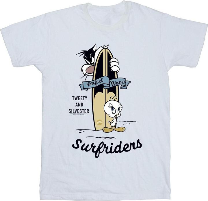 Produktbild Looney Tunes Tweety And Sylvester Perfect Waves TShirt (M)