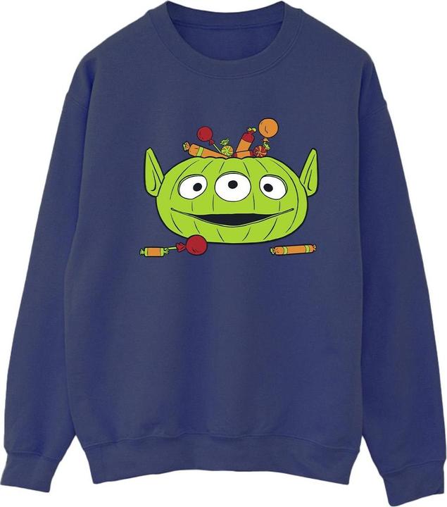 Actual product image Toy Story Mens Alien Pumpkin Basket Halloween Sweatshirt (5XL)