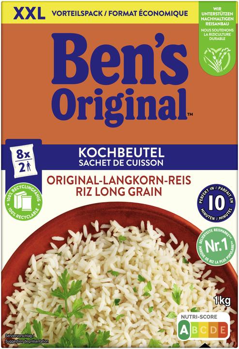Ben's Original Sachet sec de grains longs 10 min 1kg (1000 g)