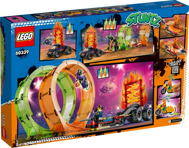 Produktbild LEGO Stuntshow-Doppellooping (60339, LEGO City)