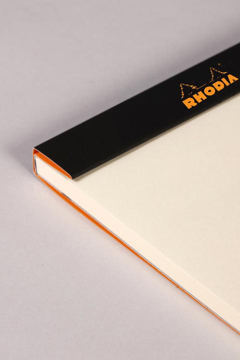 Actual product image Rhodia Writing pad (A5, Plain, Hardcover)