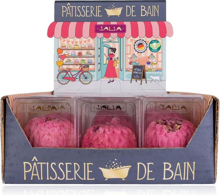 Actual product image Accentra Bath Bomb Vegan Bath Blossom PATISSERIE DE BAIN - Strawberry (Bath bombs)