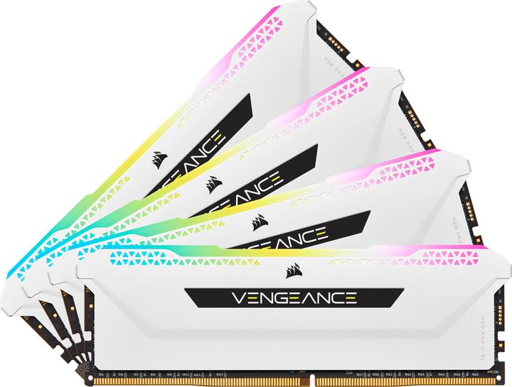 Actual product image Corsair Vengeance RGB Pro SL (4 x 8GB, 3200 MHz, DDR4-RAM, DIMM)
