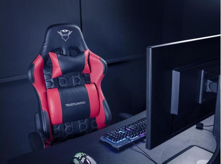 Actual product image Trust Gaming Chair GXT708R RESTO, Black Red