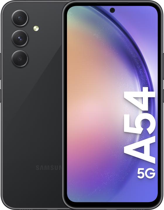 Samsung Galaxy A54 Enterprise Edition (128 GB, Awesome Graphite, 6.40", Hybrid Dual SIM, 50 Mpx, 5G)