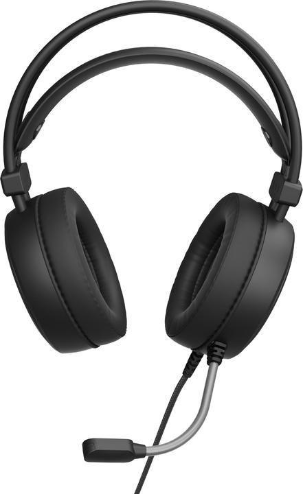 Image du produit Genesis Słuchawki SŁUCHAWKI NAUSZNE NEON 613 RGB Z MIKROFONEM PODŚWIETLENIE CZARNE (Filaire)