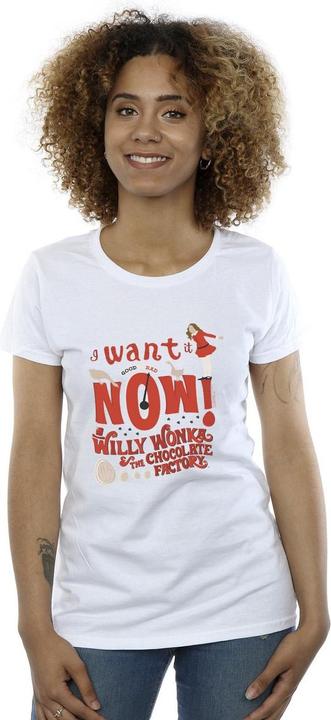 Produktbild Willy Wonka & the Chocolate Factory Verruca Salt I Want It Now TShirt (L)