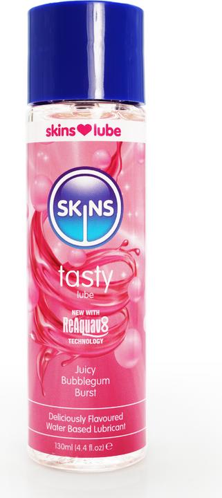 Skins Tasty» Juicy Bubblegum Burst 130ml Gleitgel mit natürlichen Aromen (130 ml)