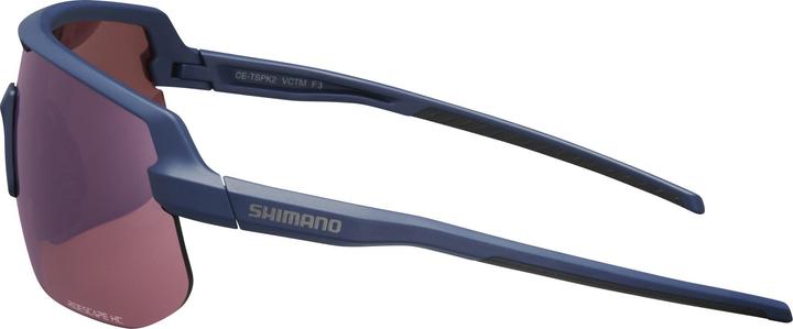 Image du produit Shimano Lunettes unisexes Twinspark HC ((smoky navy), ridescape HC)