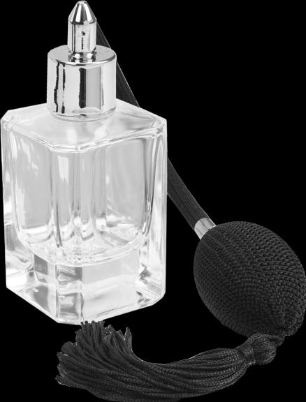 Immagine prodotto Bottiglia, quadrata, con pompa a sfera argento/nero, per 50 ml (50 ml)
