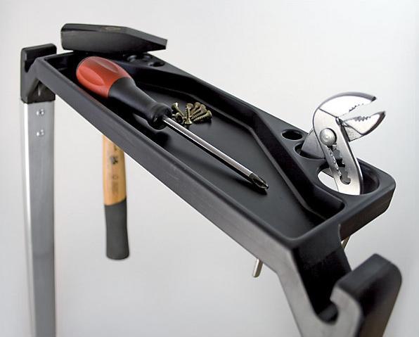 Produktbild kaiserkraft Alu-Klapptreppe (Trittleiter, 36 cm)