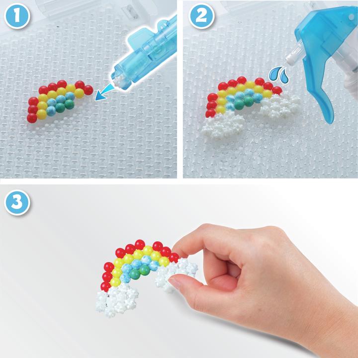 Actual product image Aquabeads Bead pop-up craft board