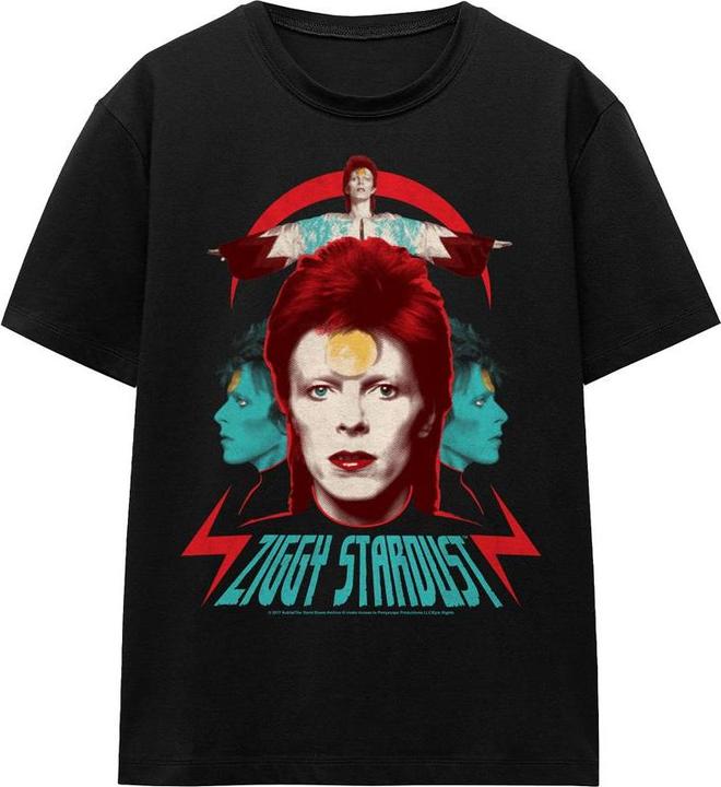 Image du produit David Bowie - T-shirt ZIGGY HEADS - Adulte (M)