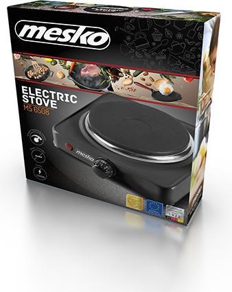 Image du produit Mesko MS 6508 Kochfeld Arbeitsplatte Versiegelte Platte 1 Zone(n)