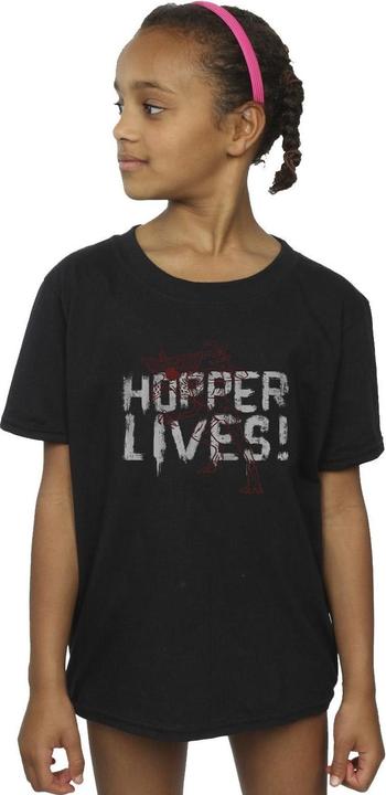Image du produit Netflix - T-shirt STRANGER THINGS HOPPERS LIVE - Fille (140, 146)