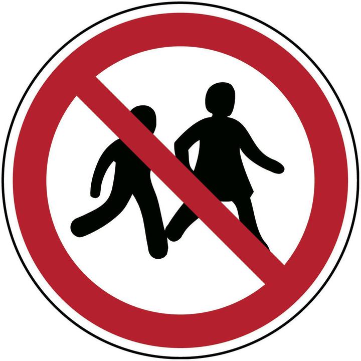 Produktbild Brady ISO-Sicherheitsschild - Kein Zutritt für Kinder