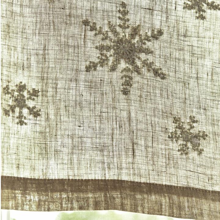 Produktbild Loberon Scheibengardine Ruspi leinen (70 x 45 cm)