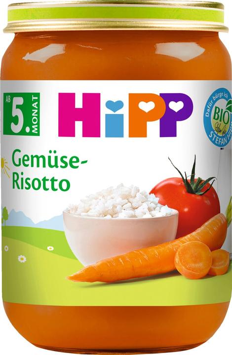 Image du produit Hipp Légumes : Risotto aux légumes BIO (190 g)