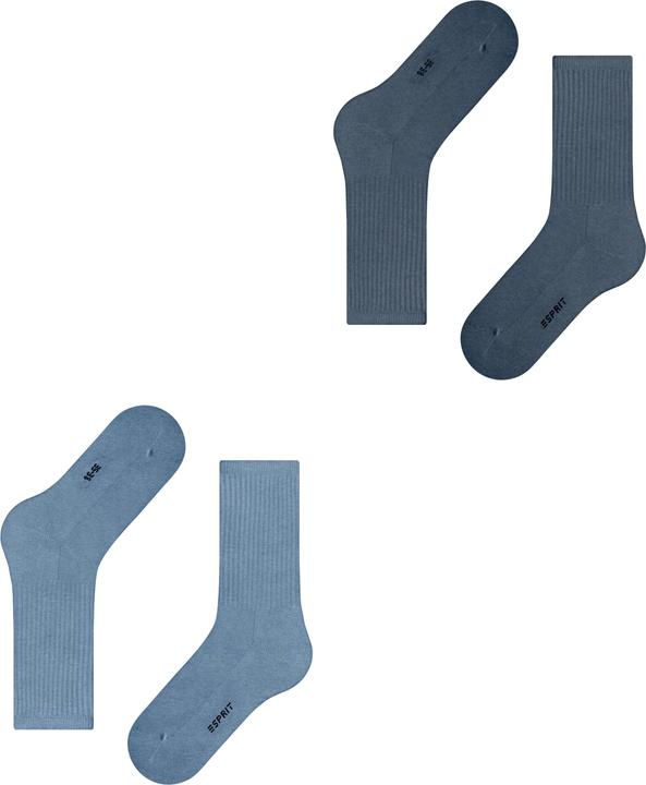 Actual product image Esprit Basic Tennis 2-Pack Women (pack of 2, 35 - 38)