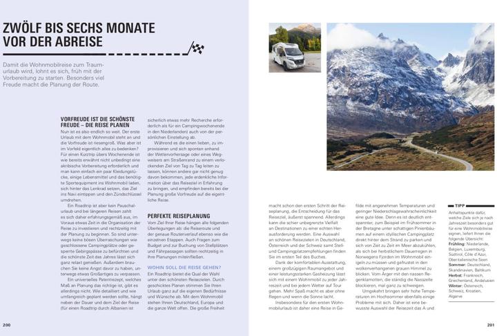 Produktbild Traumziele mit dem Wohnmobil in Deutschland, Österreich und der Schweiz (Deutsch, Michael Hennemann, 2023)
