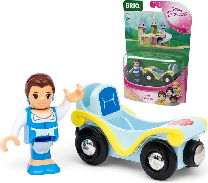 Produktbild Brio Eisenbahn Disney Princess Belle mit Waggon