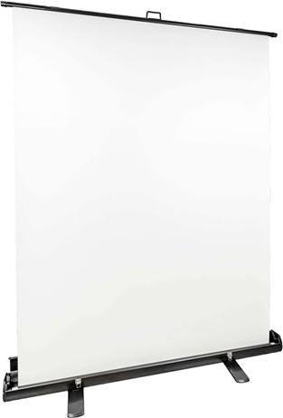 Immagine prodotto Studioking Schermo di fondo Roll-Up FB-150200FW 150x200 cm Bianco (150 cm, 200 cm)