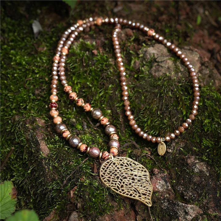 Actual product image Andreani Necklace (Brown)