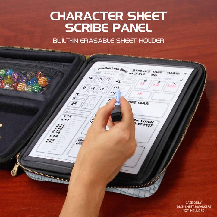 Productafbeelding Enhance RPG Series Collector's Edition Organizer Case Silver