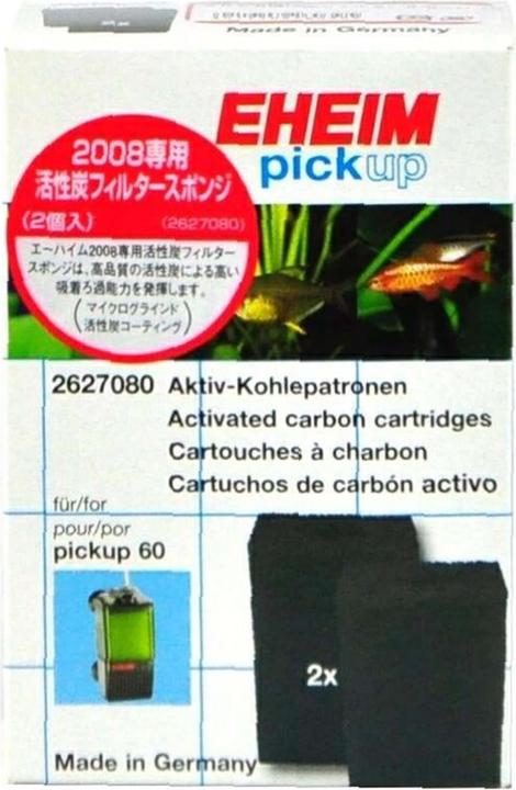 Produktbild Eheim Aktivkohle-Patr. 2008 2 Stück (Innenfilter, Süsswasser)