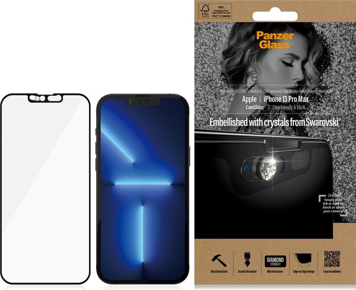 Actual product image PanzerGlass Display protection (1 Piece, Apple iPhone 13 Pro Max)